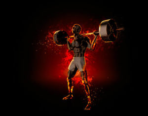 Man on Fire graphic Workout
